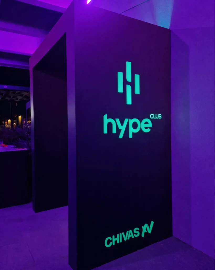 Hype svjetleća reklama